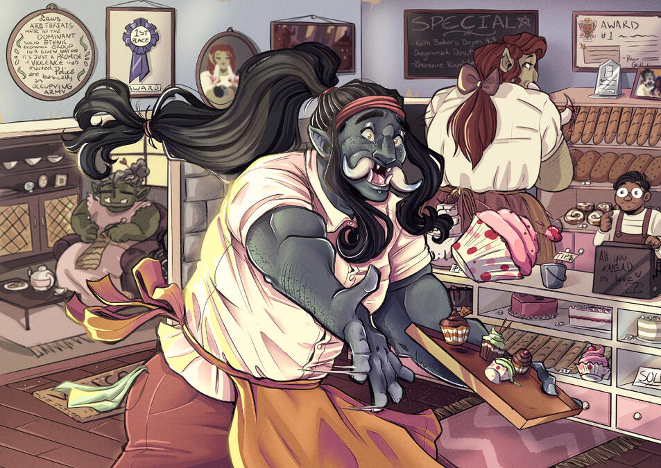 Morning at the Bakery